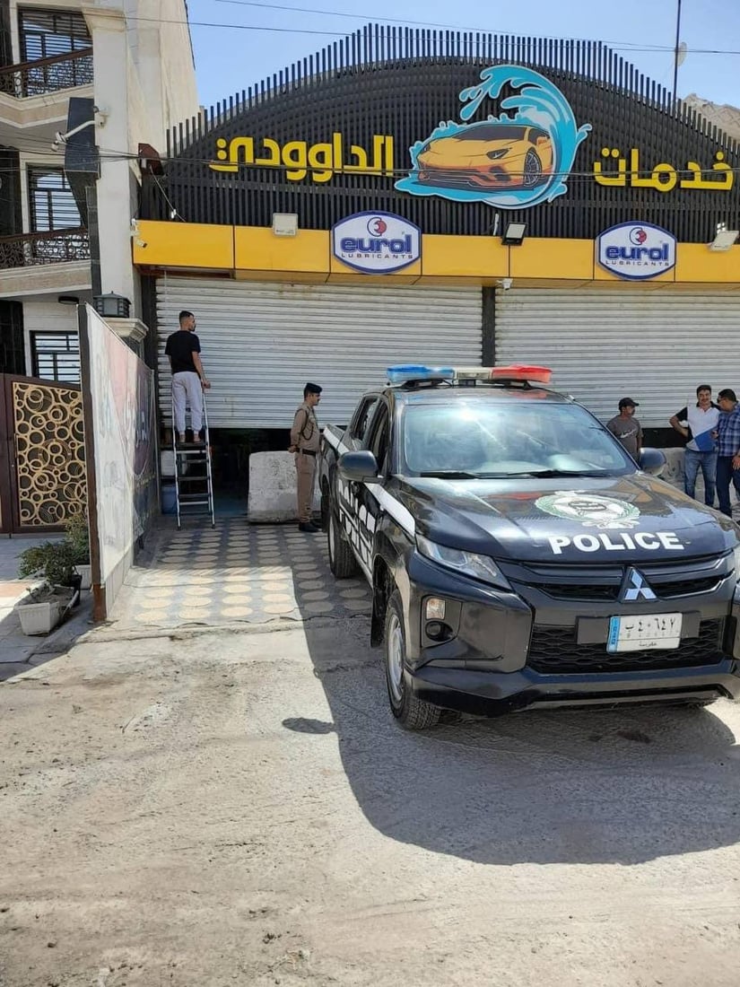 غلق “كراجات” غسل السيارات وإيقاف التجاوز على شبكات المياه في المنصور