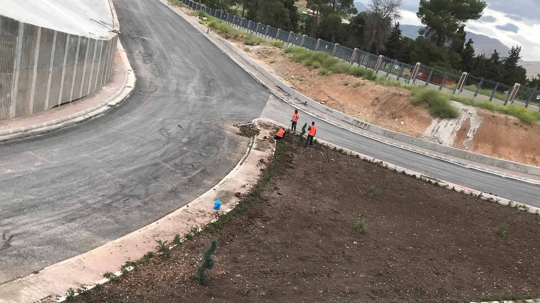 10 هەزار مەتر چوارگۆشە لە یەکتربڕی باخی بەختیاری سەوز دەکرێت