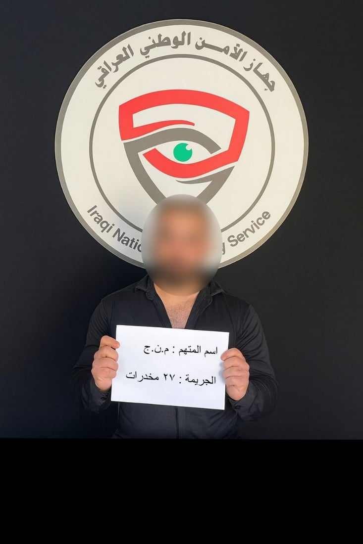 العراق يطيح بتاجر مخدرات دولي بالتنسيق مع إيران – الأمن الوطني