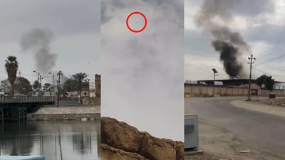 بارەگایەکی حەشدی شەعبی لە موسەییەب بۆردومان کرا