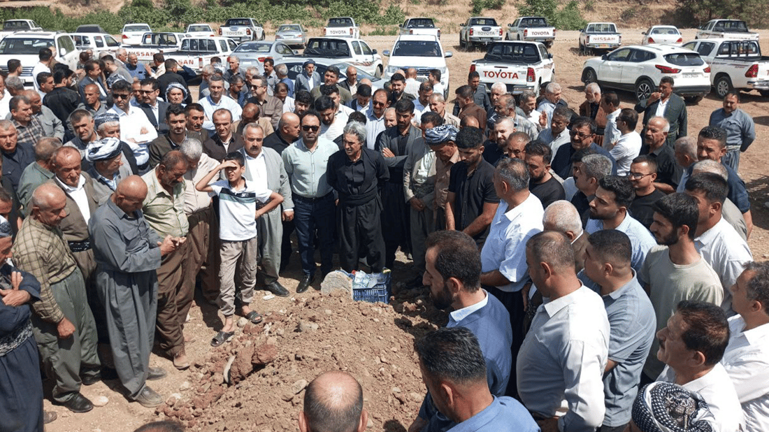 ژنێکی تەمەن 80 ساڵ، دەرگای گۆڕستانە نوێیەکەی قەڵادزێی کردەوە