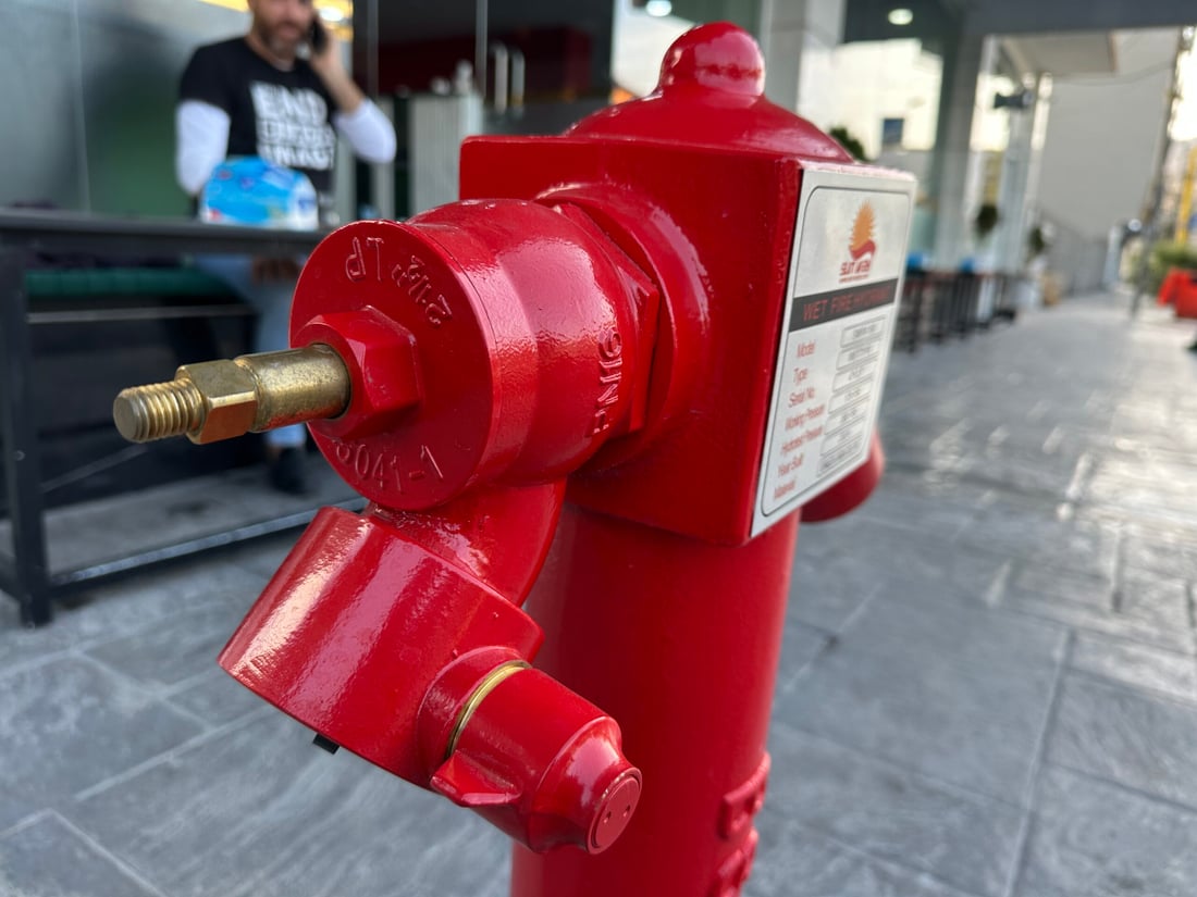 سیستمی ئاگرکوژێنەوەی پێشکەوتوو لەناو بازاڕی زاخۆ دادەنرێت