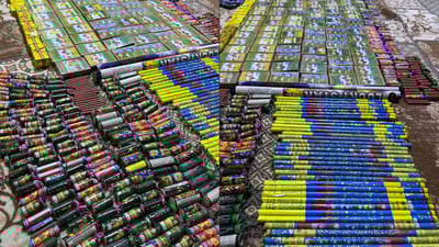 حەوت هەزار پارچەى تەقەمەنى دەستی بەسەردا گیرا