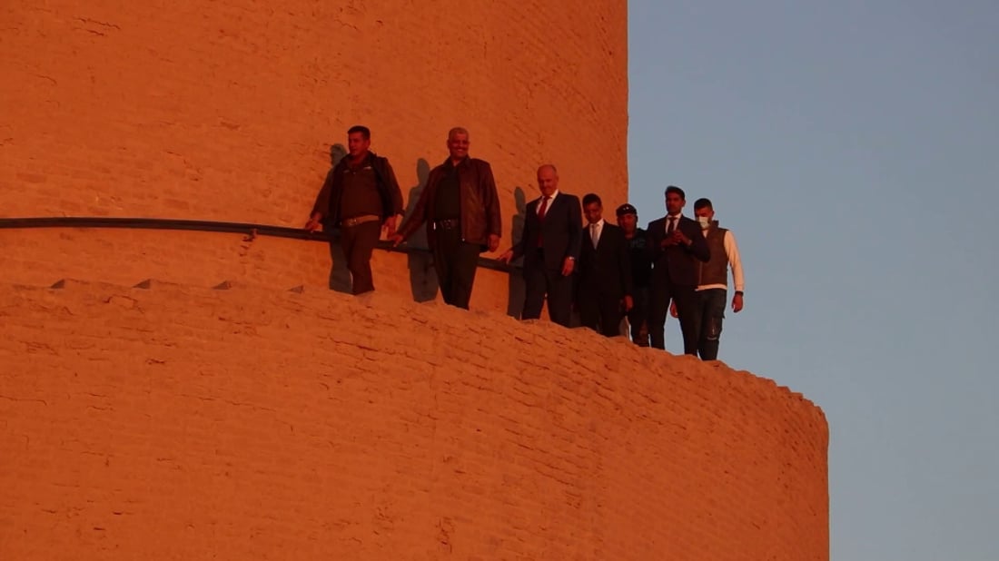 أطباء الهند الى صلاح الدين.. والسفير منبهر بالملوية (صور)