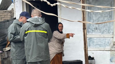 لە گەڕەکی بێداری زاخۆ ئاو چووەتە ناو چەند ماڵێکەوە