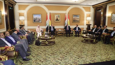 ژنی پارەکەی عێراق ئەمڕۆ لە هەرێم کۆبوونەوەکانی دەکات