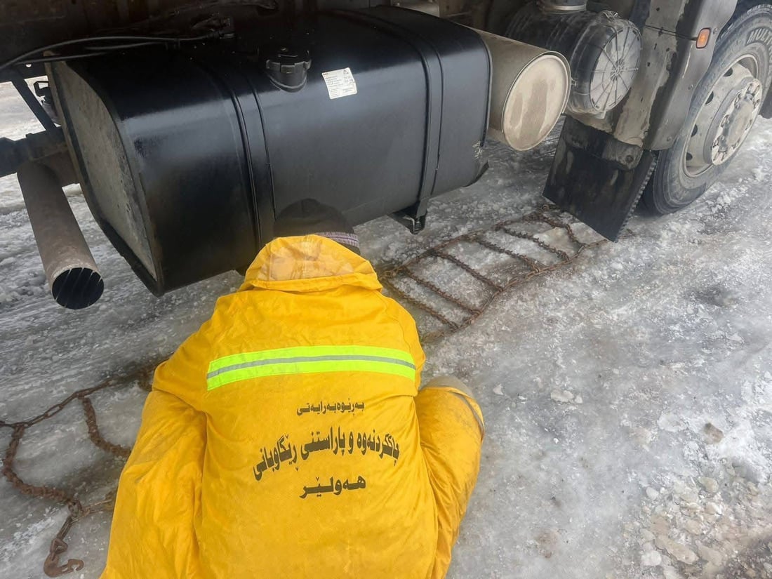 “سەرجەم رێگاکانی پارێزگای هەولێر بەستوویانە”