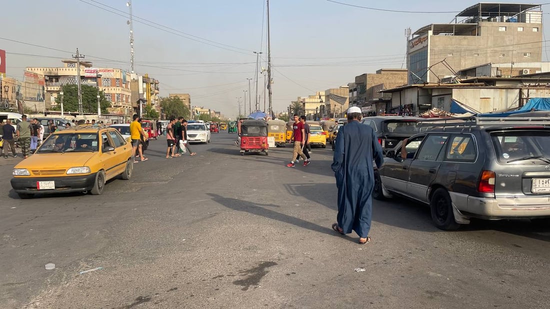 صور من مدينة الصدر: تقاطع الأورزدي منتعش و”الصبات” رفعتها البلدية وانتظروا المزيد