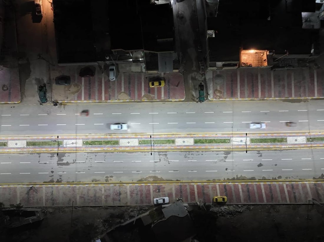 افتتاح ليلي لشارع الزيتون في الحي.. يربط مع كورنيش الغراف ويعد “نقلة نوعية”