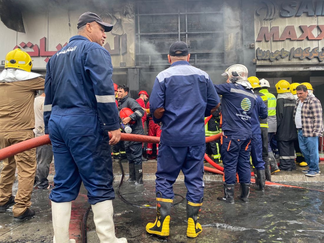 ئاگره‌كه‌ی كه‌ركوك كۆنتڕۆڵ كرا