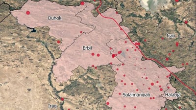 لە ماوەی مانگێكدا 56 بوومەلەرزە لە هەرێم روویانداوە