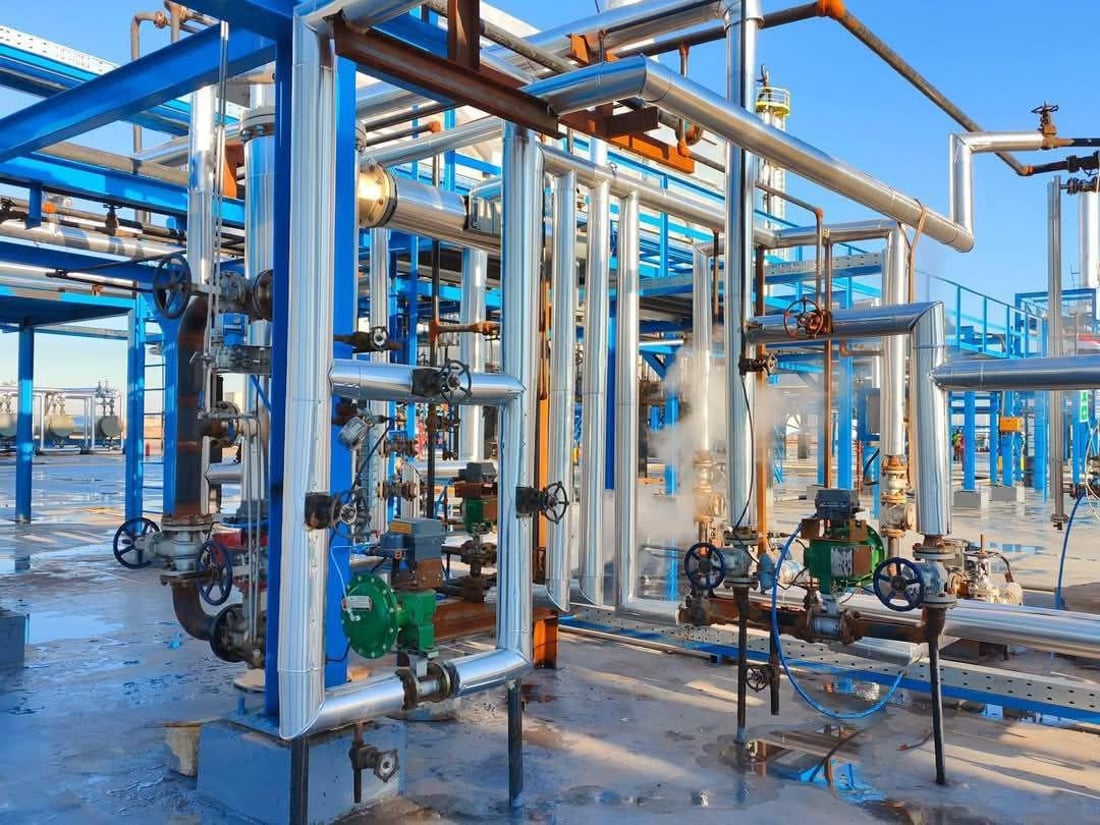 توانای پاڵاوگەی سینیە 10 هەزار بەرمیل بەرزکرایەوە