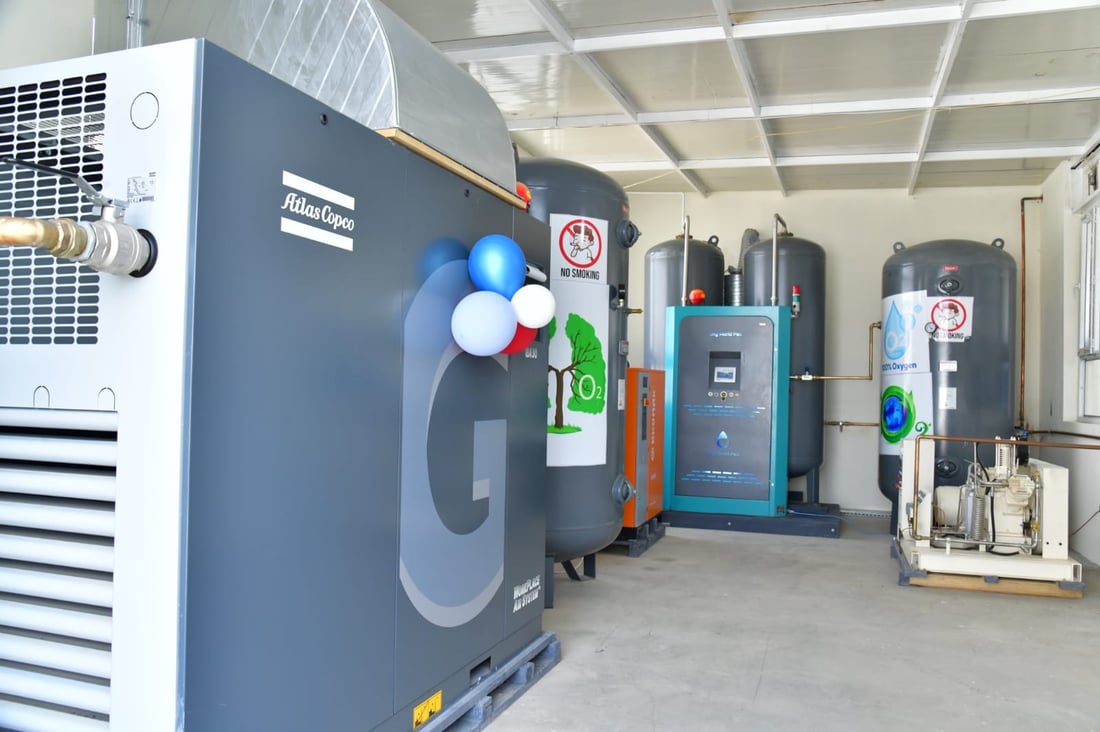 كارگەیه‌كی بەرهەمهێنانی ئۆكسجین لە هەڵەبجە كرایەوە