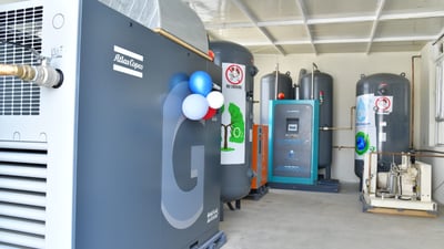 كارگەیه‌كی بەرهەمهێنانی ئۆكسجین لە هەڵەبجە كرایەوە