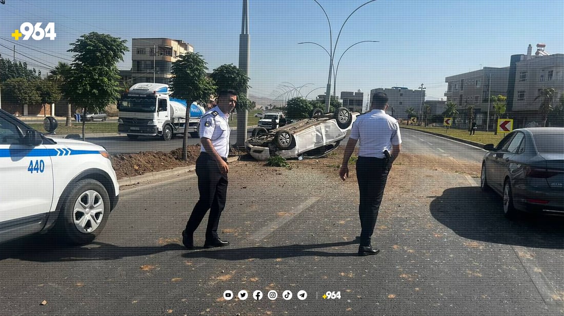 لە رووداوێکی هاتوچۆدا سێ ژن برینداربوون