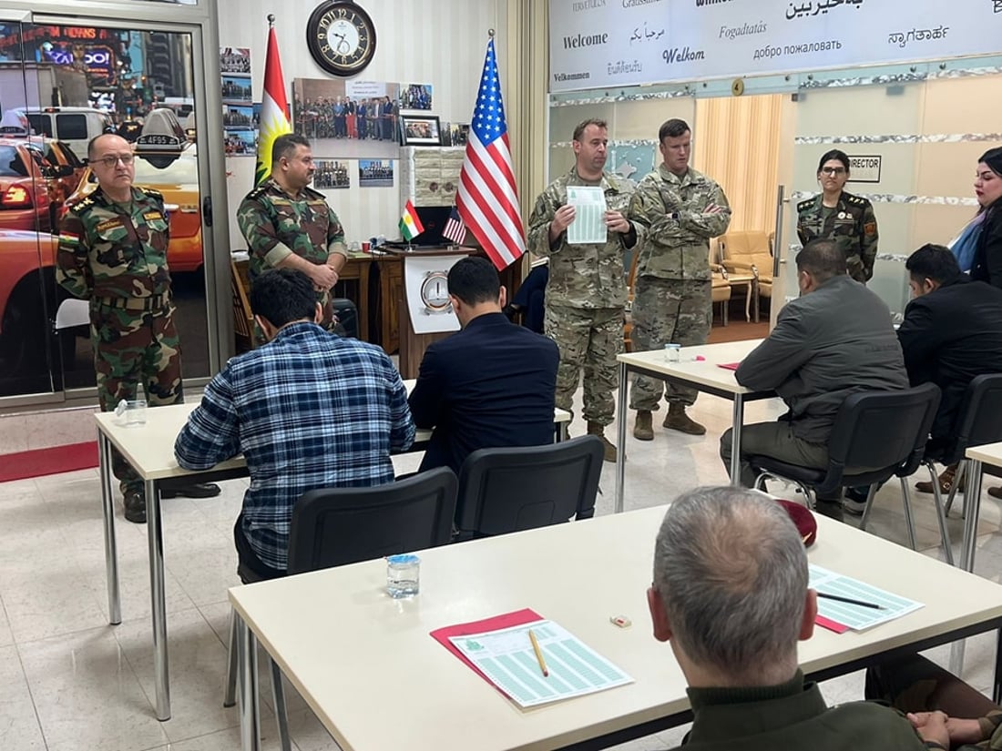 زمانی ئینگلیزی پێشمەرگەکانیشی تووش کرد