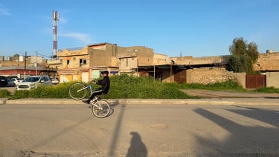 إن كانت سرقة غيوم العراق حقيقة فقد شعر بها البايسكلجي!