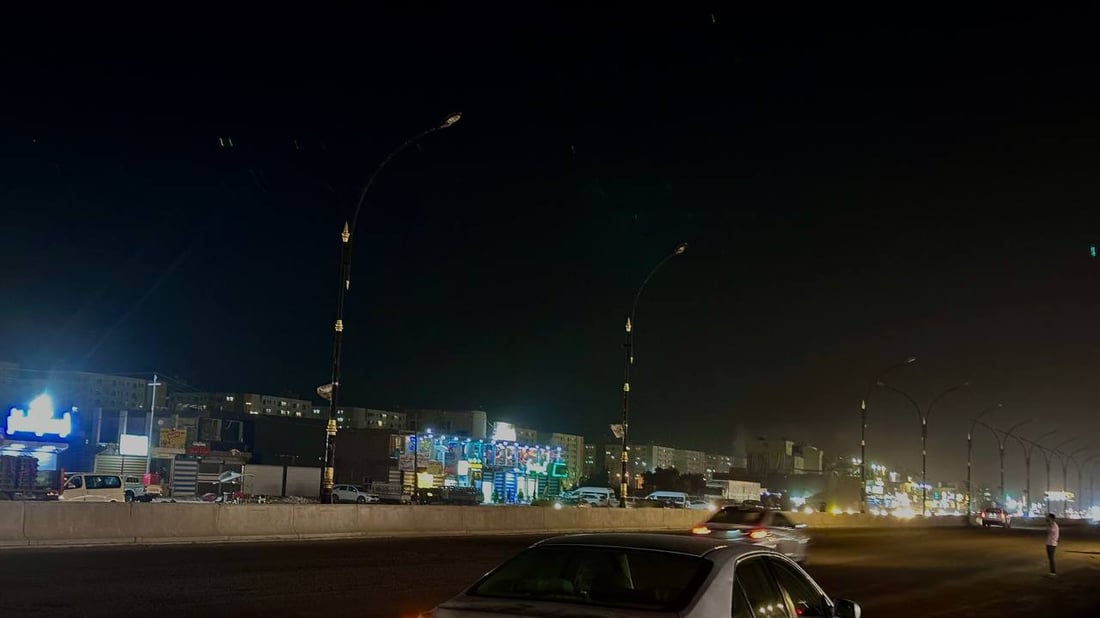 طريق سلمان باك بغداد يغرق في الظلام.. قلق مزمن من دهس المارة وصدم السيارات