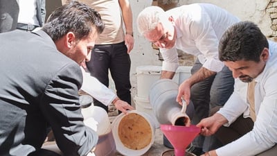 دەیانویست تەحین و هەنگوینی خراپ بوو بفرۆشن