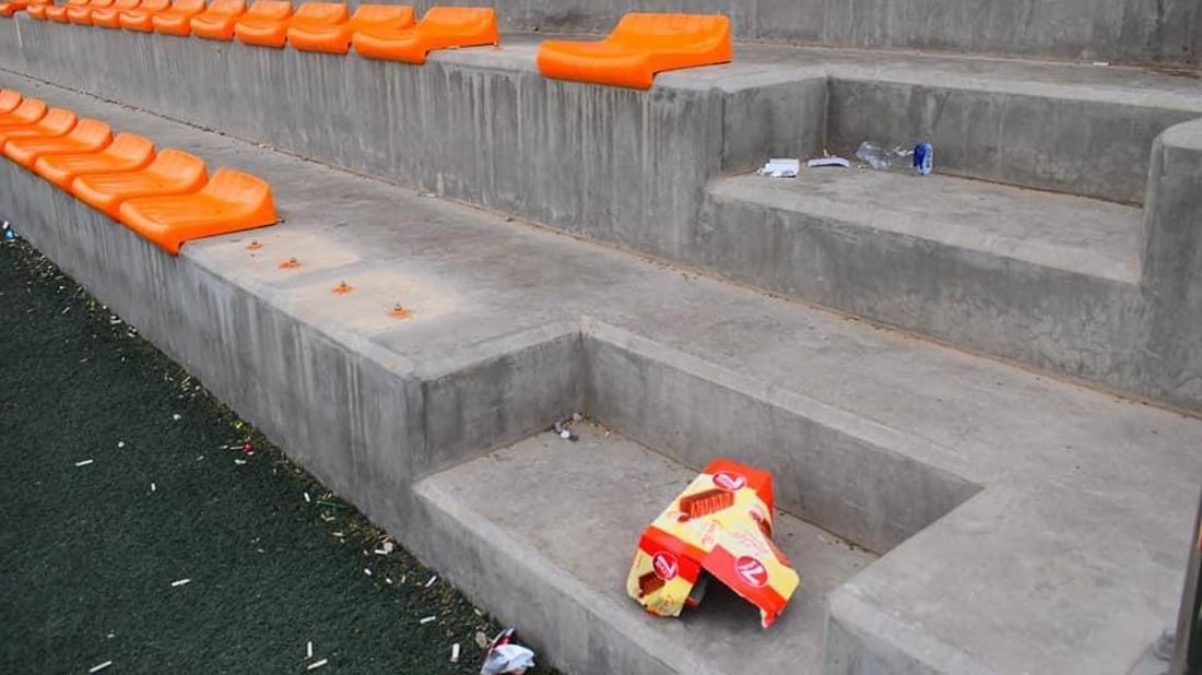 صور: ملاعب بسماية تتعرّض لتخريب متعمّد.. والأهالي يطالبون بتدخّل حكومي