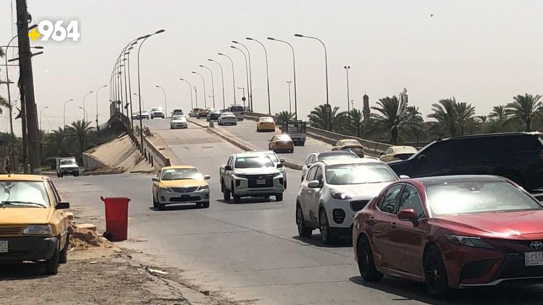 جسر السفارات مفتوح والتأهيل سيكون منتصف الليل منعاً للزحام.. صور من حي العامل