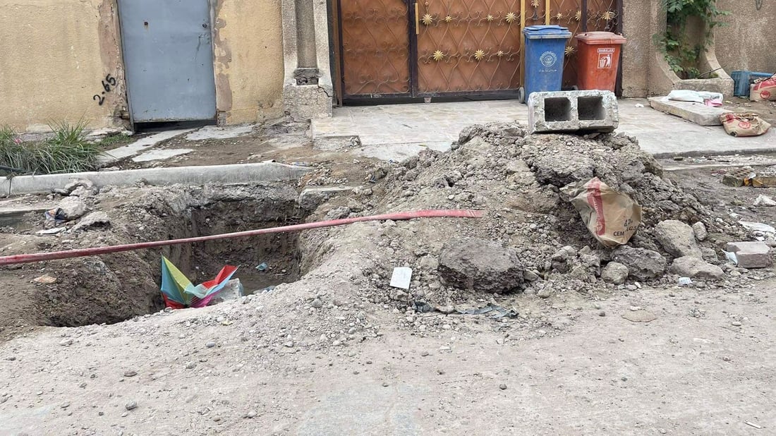شكاوى من 3 أحياء بغدادية.. شركات الانترنت تدمّر الشوارع ولا تعيدها كما كانت