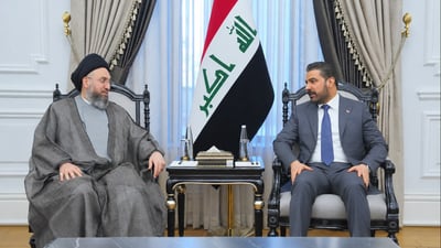 عمار الحكيم يسبق الجميع للقاء الزيدي بعد جولته الأوربية