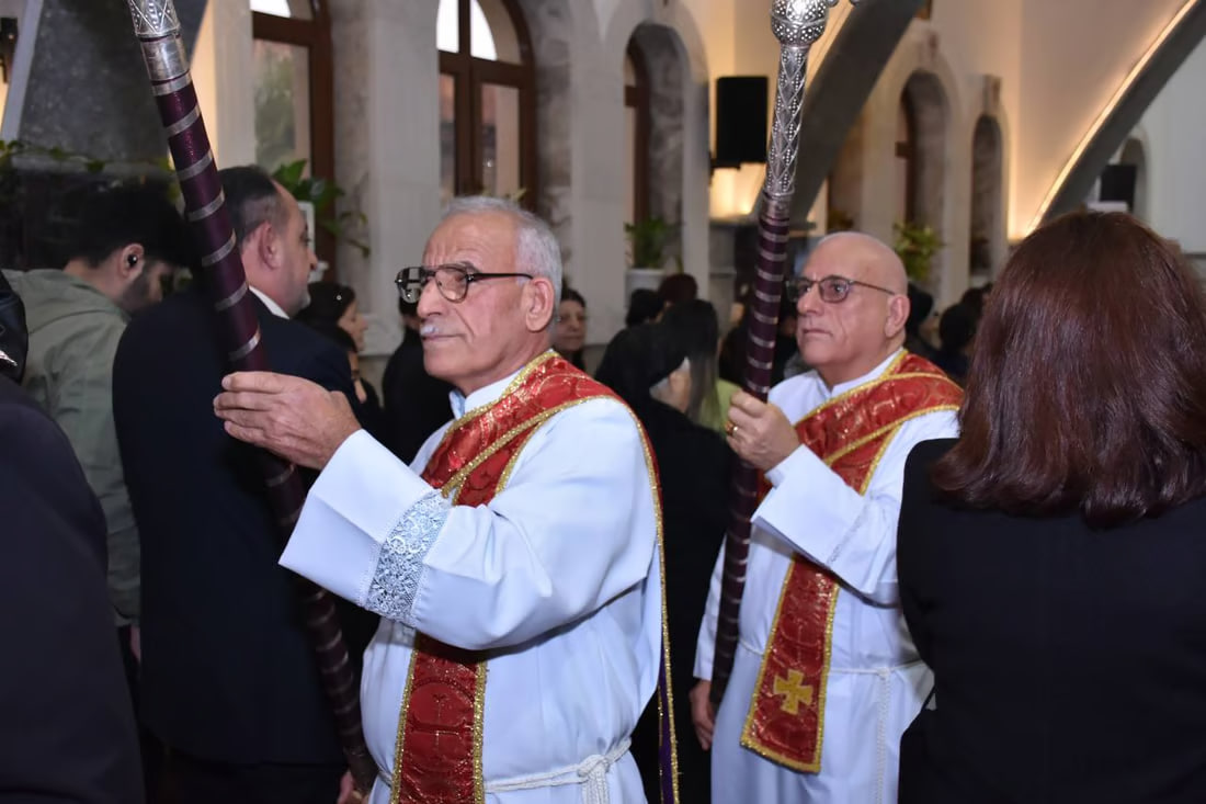 Photos: Somber Christmas Mass in Hamdaniya