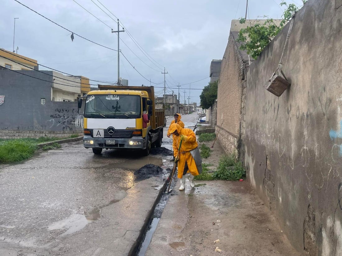 سەرە مەنھۆلەکانى سنوورى هه‌ولێر كرانه‌وه‌