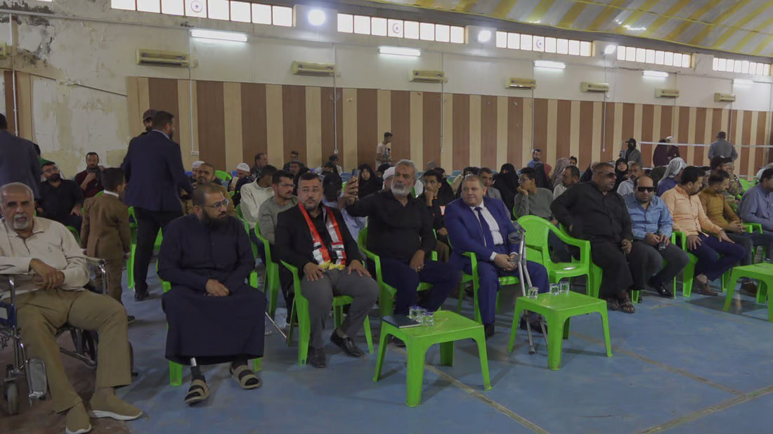 Team from Basra honored for winning first place in Iraq blind football championship