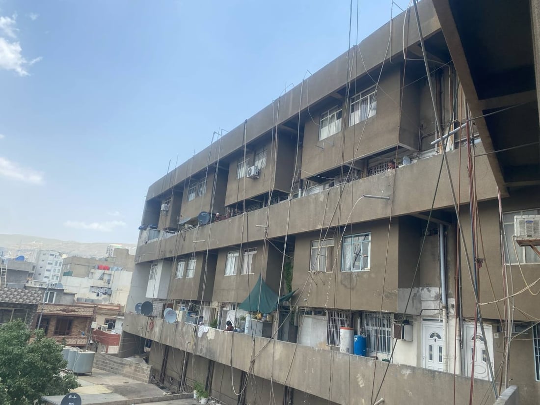 دانیشتووانی گەڕەكێكی سلێمانی بەدەست كەميی خزمەتگوزارییەوە دەناڵێنن