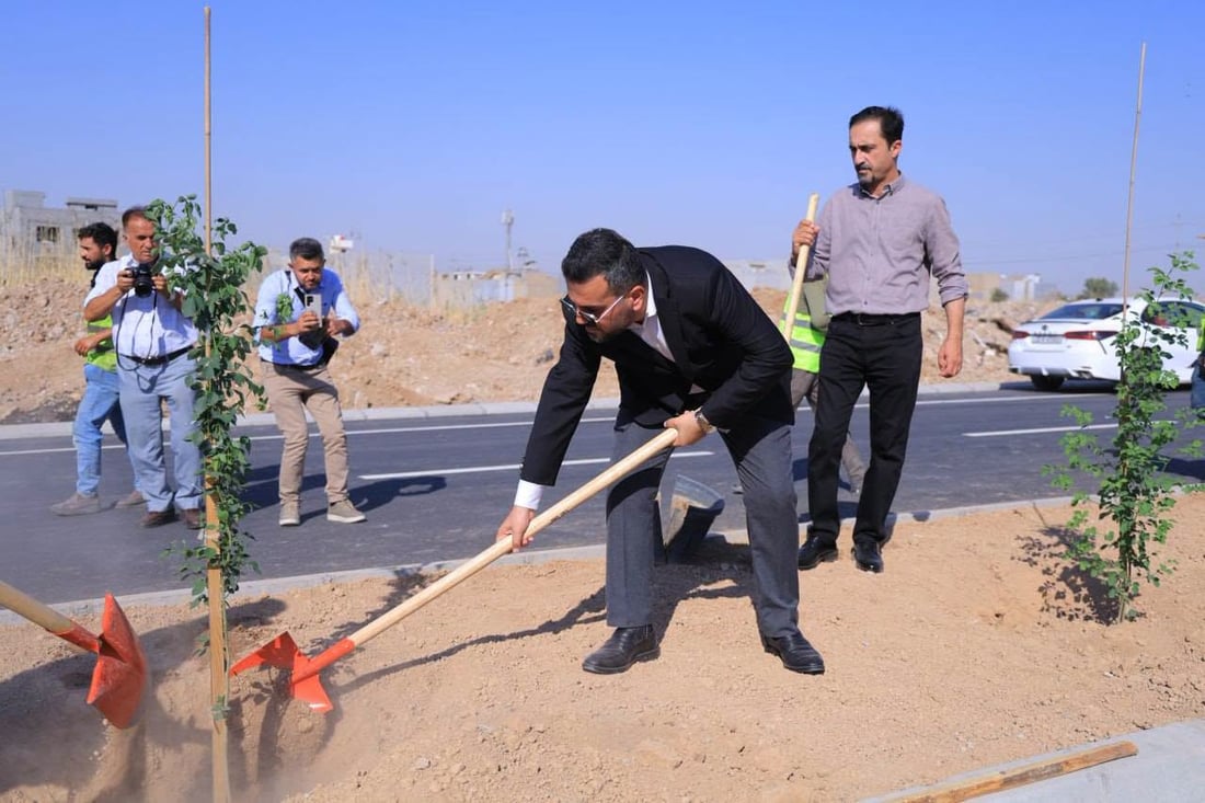 هەولێری پایتەخت سەوزتر دەکرێ