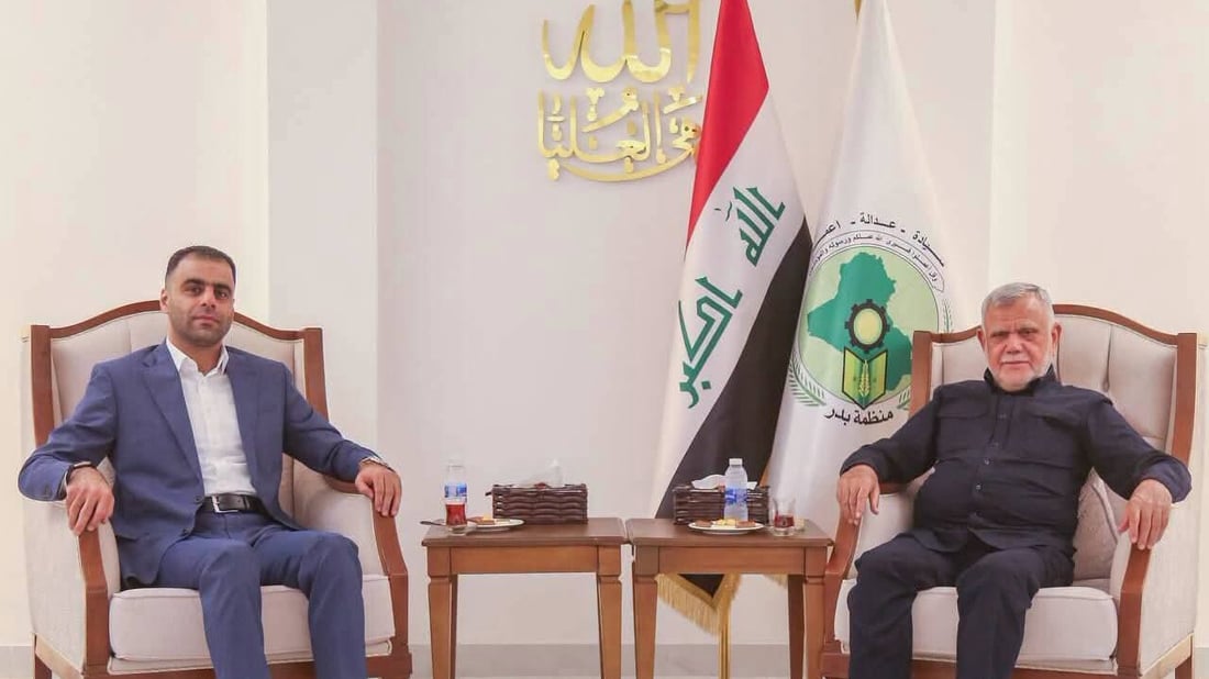 هادي العامري يناقش مع وزير الرياضة الأفكار الجديدة لتطوير الملاعب