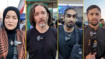 من أميركا إلى نيوزيلندا ومدغشقر.. متطوعون من مختلف القارات في خدمة زوار الأربعين