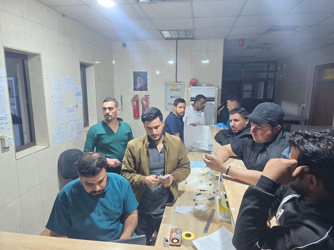 الناصرية تستعد للطوارئ.. حملة للتبرع بالدم وإقبال واسع من الأهالي