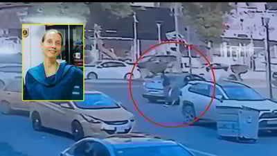 لحظة اختطاف الصحفية الأميركية شيلي كيتلسون في شارع السعدون وسط بغداد