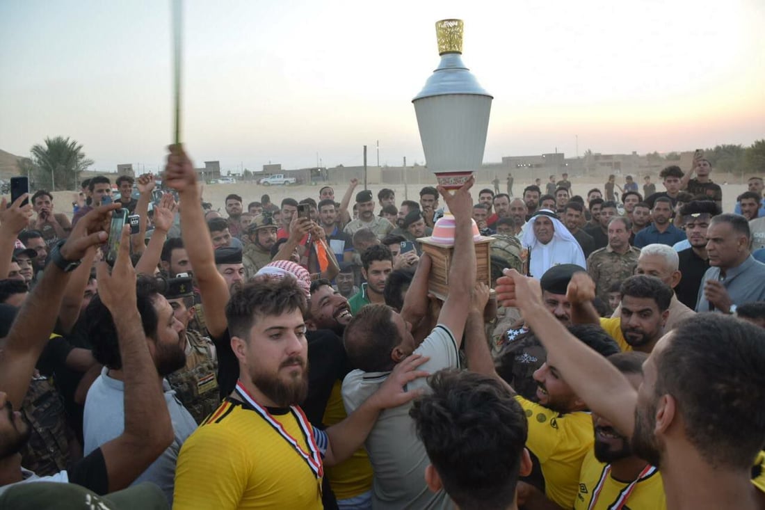 الشبل العربي يتوج بلقب بطولة شهداء البغدادي بفوز سهل (صور)