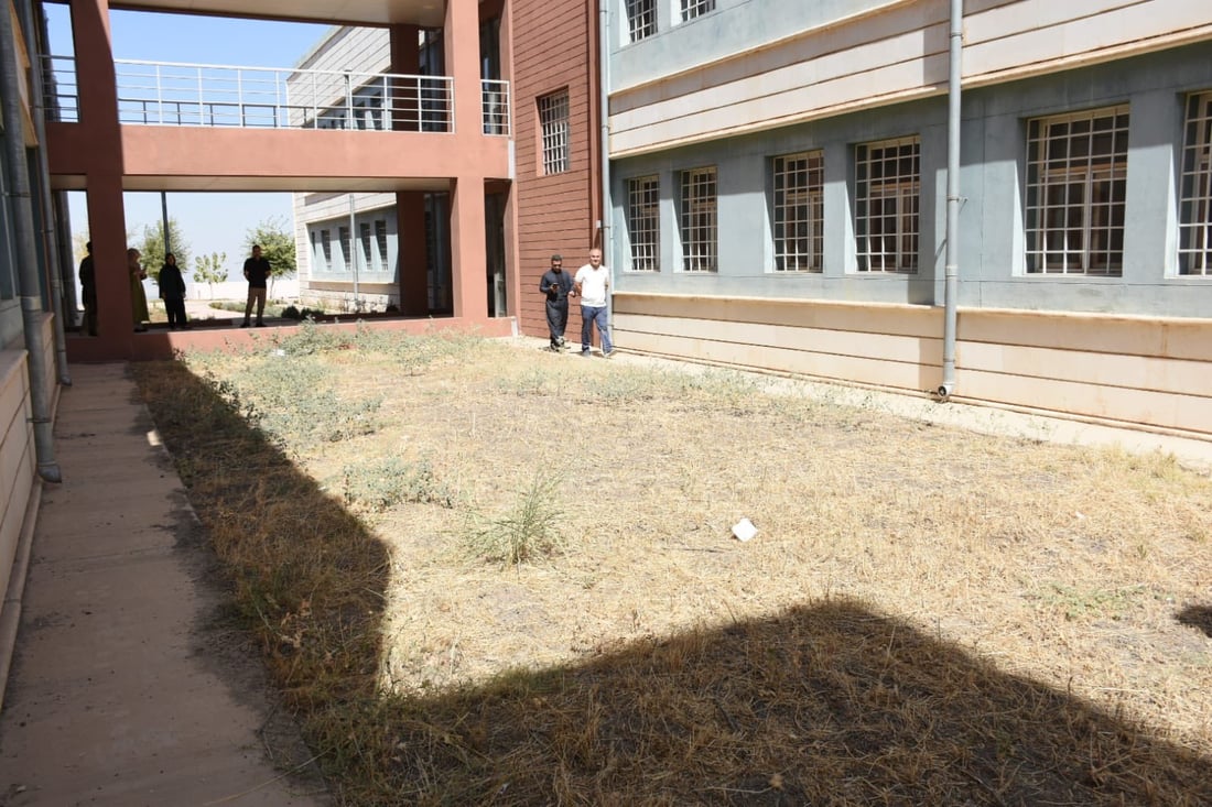 پرۆژەی لەبری سەوزکردن باخچەیەک بۆ کۆمەڵگەیه‌كی پەروەردەیی هه‌ڵه‌بجه‌ دروستده‌كات