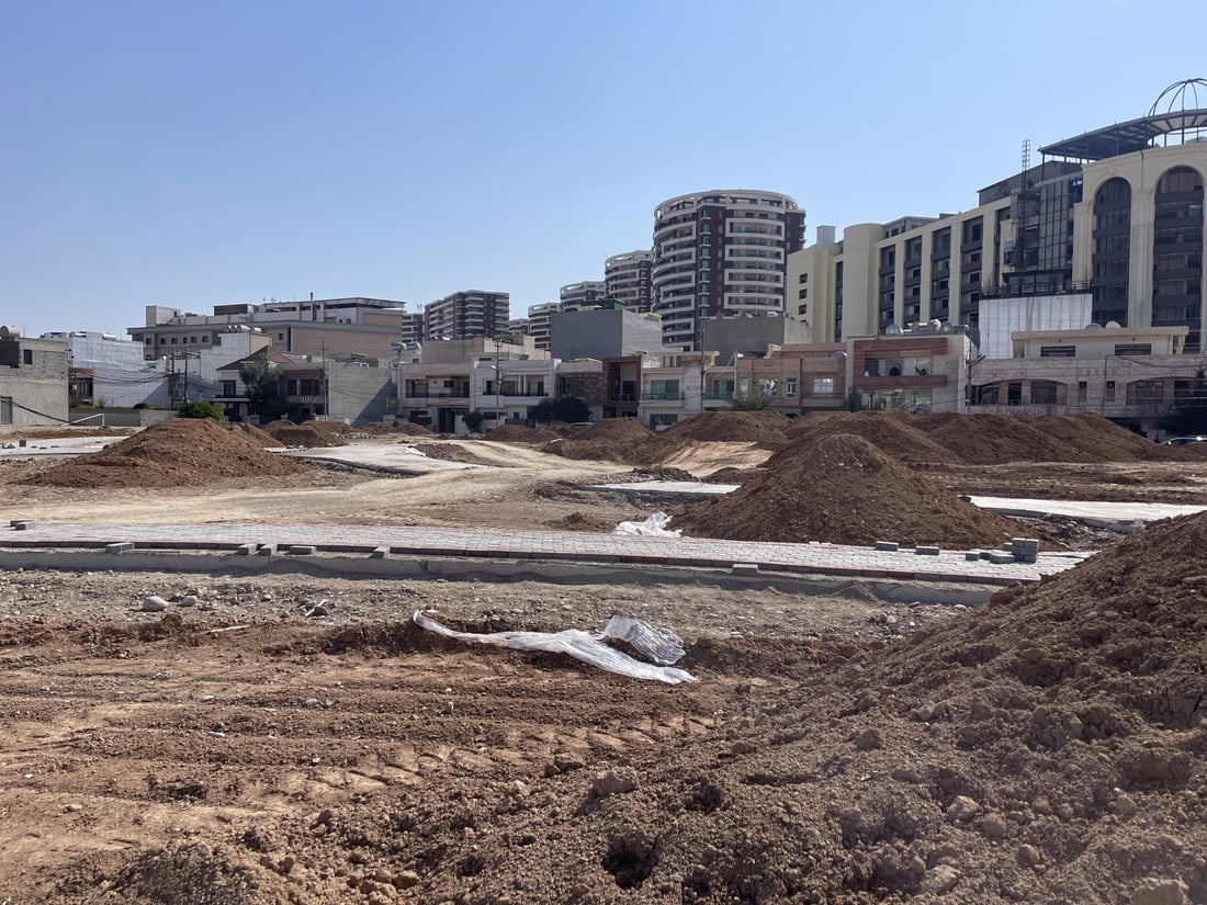 چینییەکان لەسەر شێوازی خۆیان پارکێک دروستدەکەن