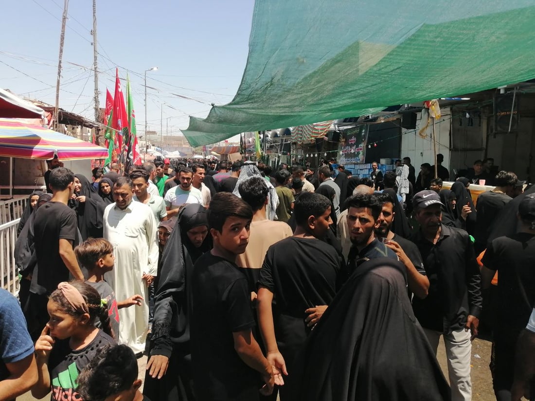 متبرّع قدّم بمفرده 7 آلاف دجاجة.. صور اليوم من زيارة الإمام الحمزة الغربي في بابل