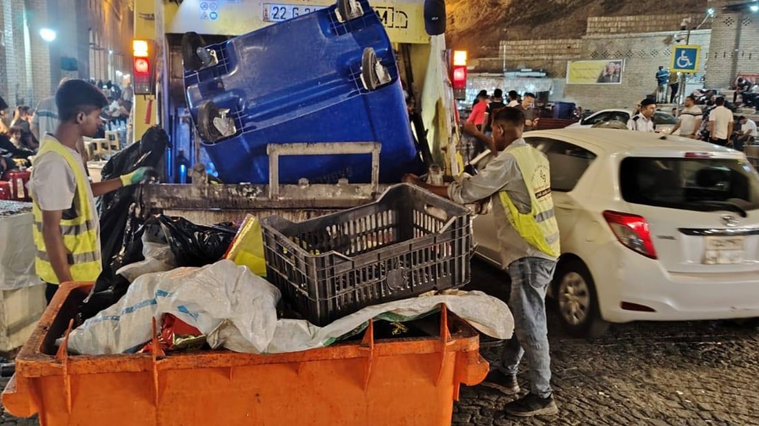 رۆژانى هەینى؛ زبڵ و خاشاک سەنتەرى هەولێر دادەپۆشێت