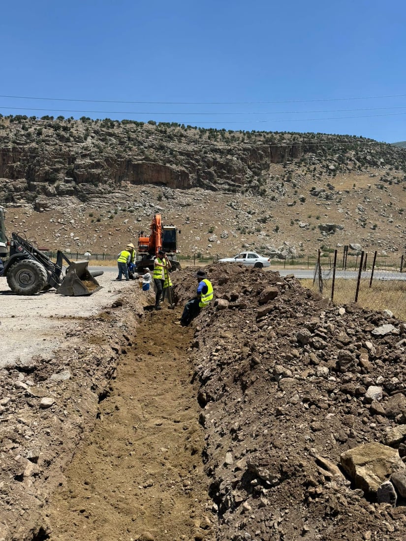 راکێشانی ئاو بۆ ژمارەیەک گوندی رواندز قۆناغی یەکەمی تەواو کرا