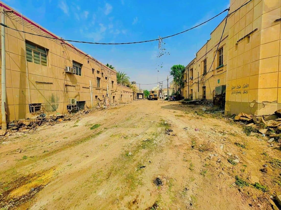 بإمكانكم عبور شارع الشرطة.. الديوانية أكملت إصلاحه بعد عقدين من الإغلاق (صور)