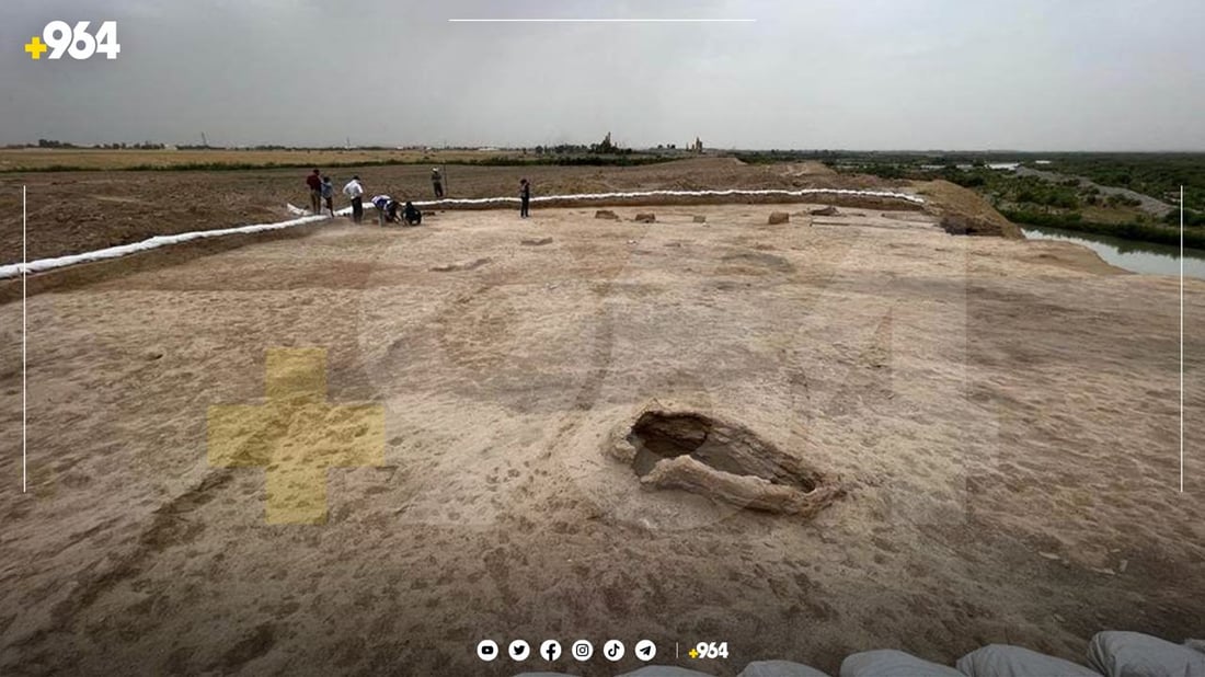 شوێنەوارێكی دێرین لە گەرمیان دۆزرایەوە