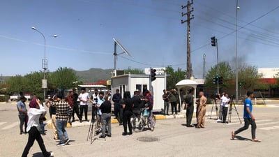 خۆپیشاندان لە پێنجوێن دەستیپێکردەوە