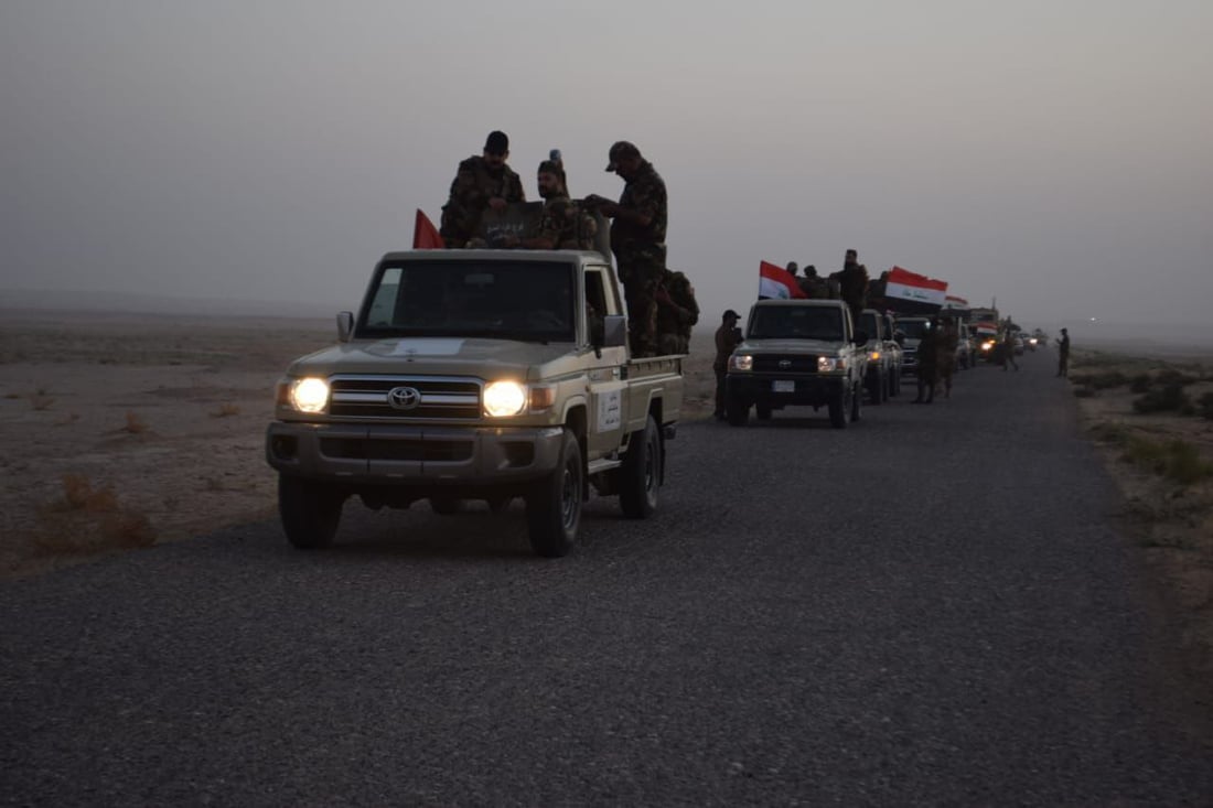 على وقع نداء لواء المرجعية.. صور من انتشار القوات في الصحراء
