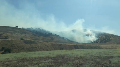 لە بەیانییەوە سنوورى گوندێکى دەربەندیخان دەسووتێت