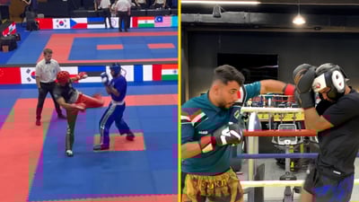 منتخب العراق للكيك بوكسينغ.. سافر على حسابه وعاد بـ37 ميدالية من بانكوك (فيديو)