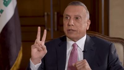 الكاظمي: يجب تغيير النظام وبقاء الأميركان ولدي مشروع سياسي جديد