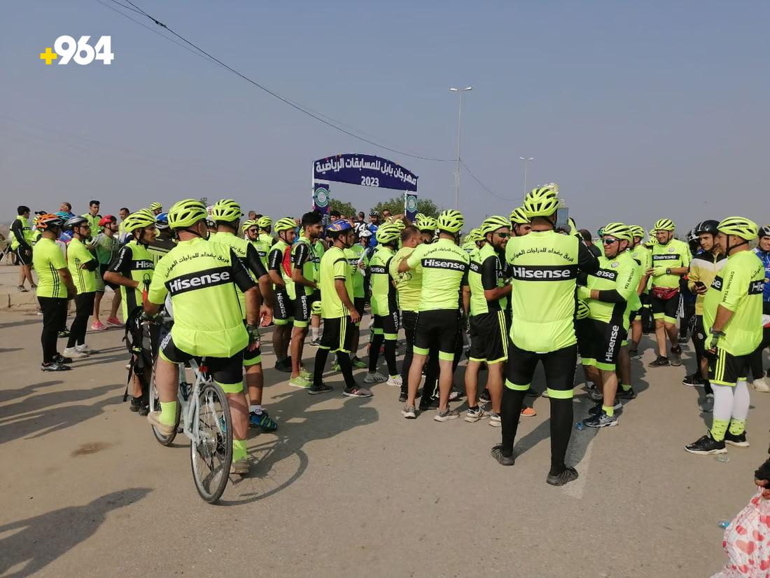 Marathon and cycling competition unites Babylon and Baghdad